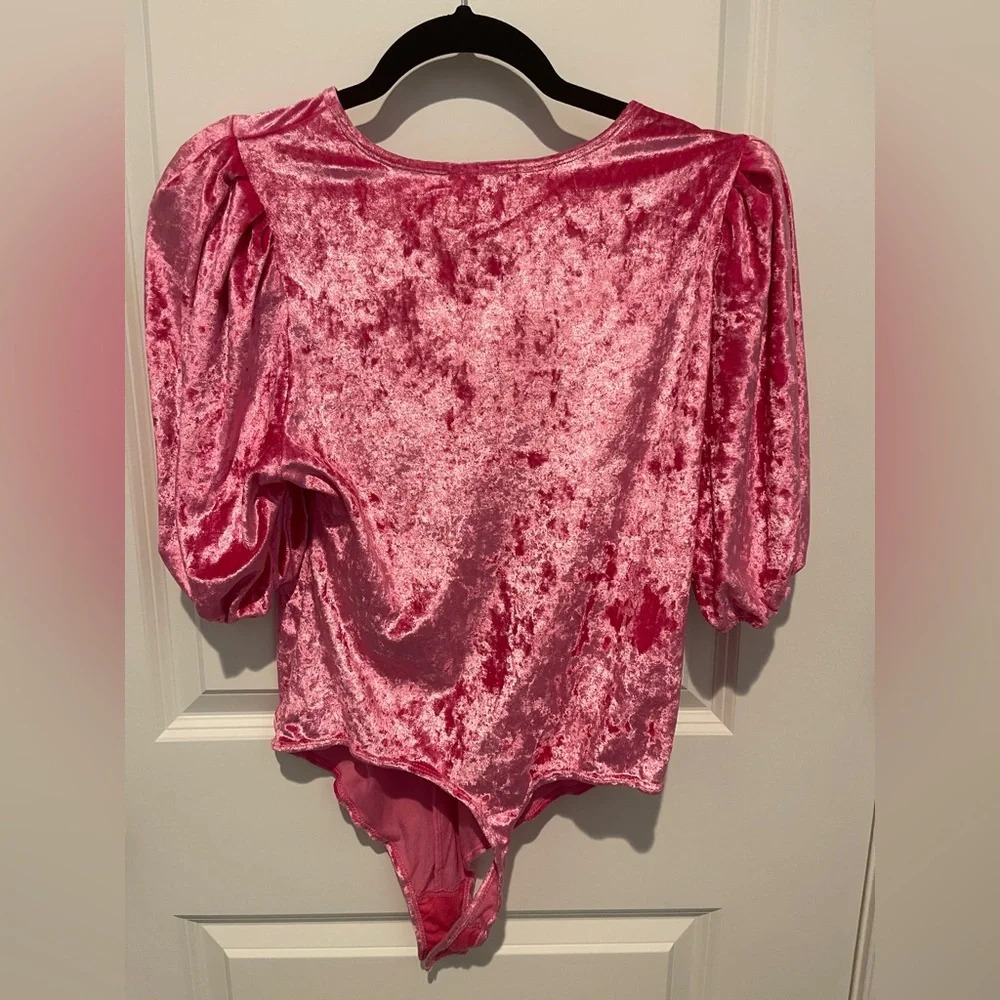 Pink Velvet Women's Top - Picture 2 of 3